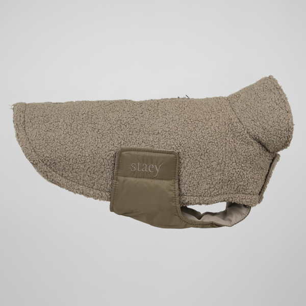 Staey - Hondenjas Teddy | Taupe