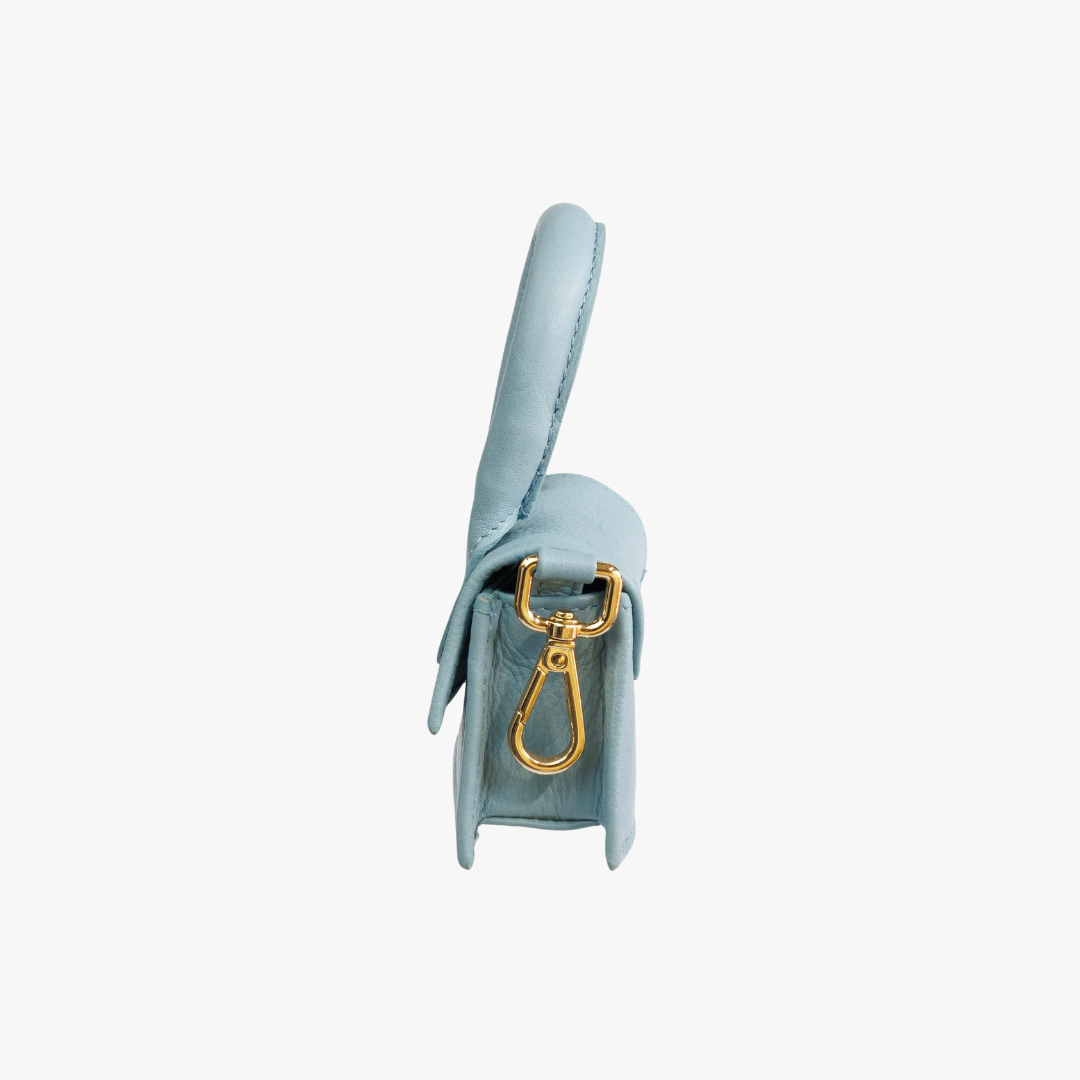 The Dog Musthaves - The Dog Musthaves designer beloningstasje voor hondenkoekjes en poepzakdispenser - lichtblauw