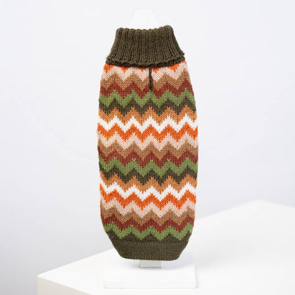 Chevron gebreide alpaca Trui