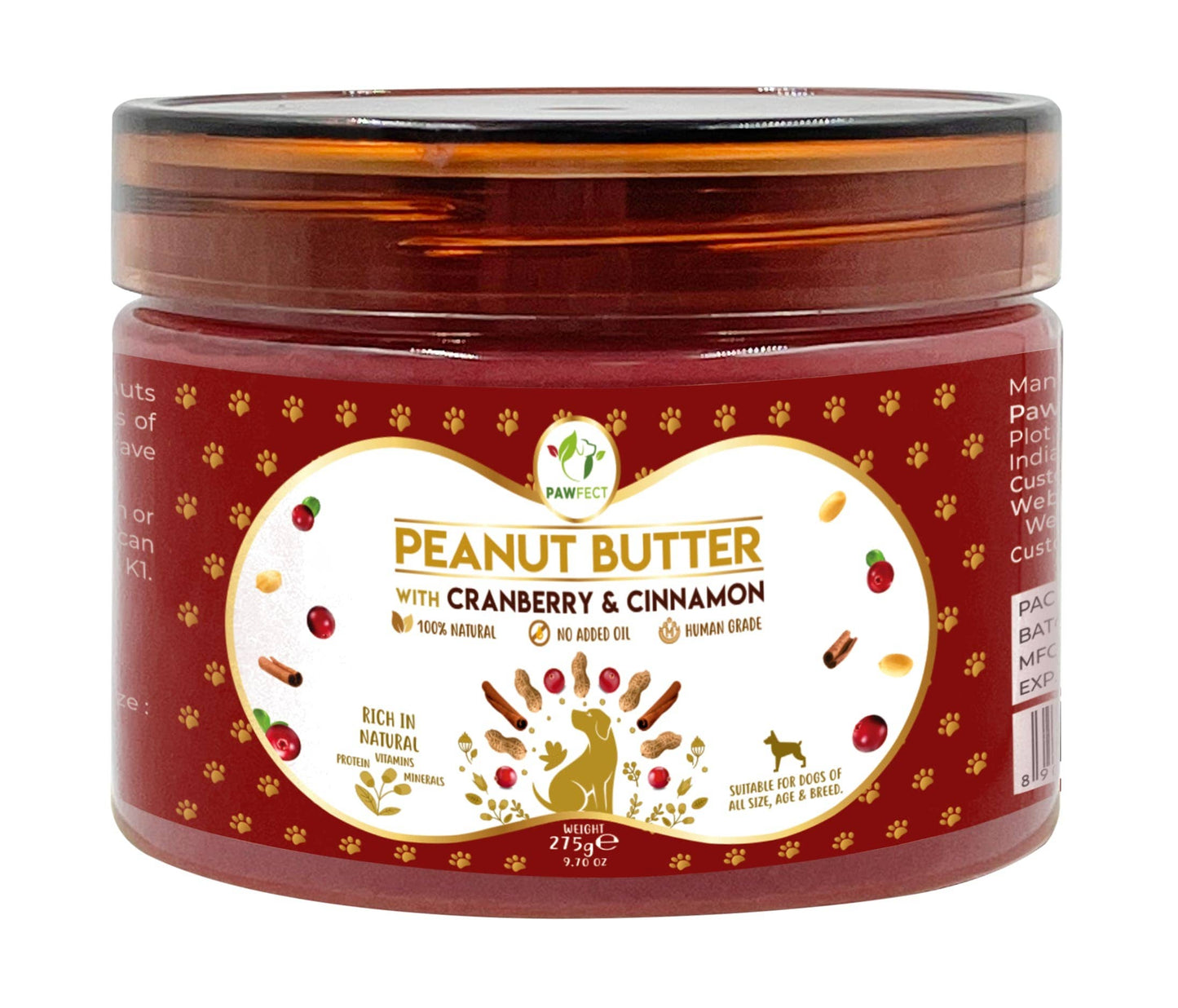 Finest Petfoods - PINDAKAAS met veenbes en kaneel