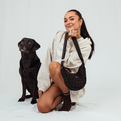 Crossbody Uitlaat tas - Onyx