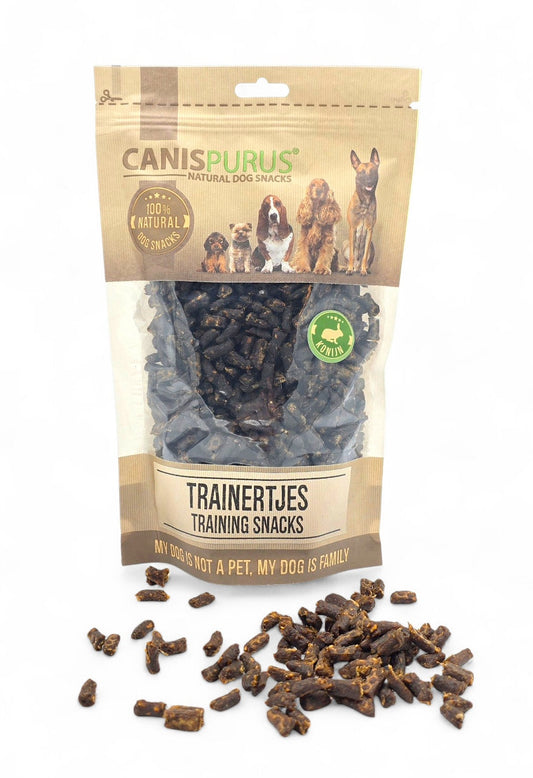 CP snack - Trainertjes Konijn – Snack van Canis Purus | Hondenboetiek (afbeelding 1)