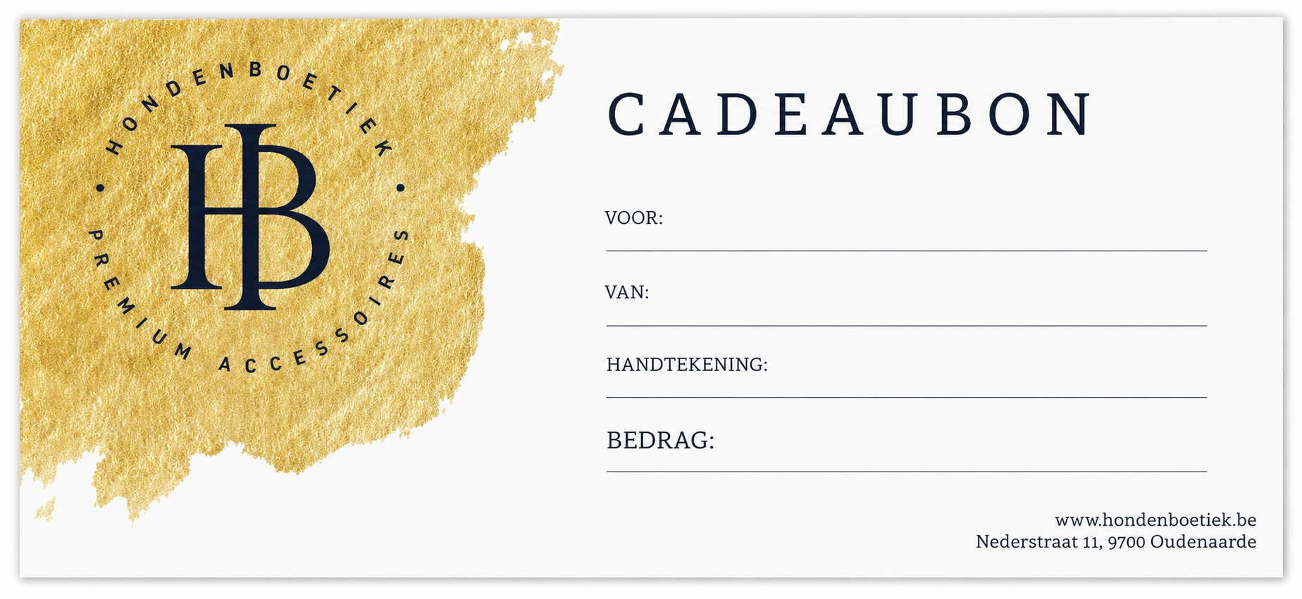 Hondenboetiek Cadeaubon | Hondenboetiek