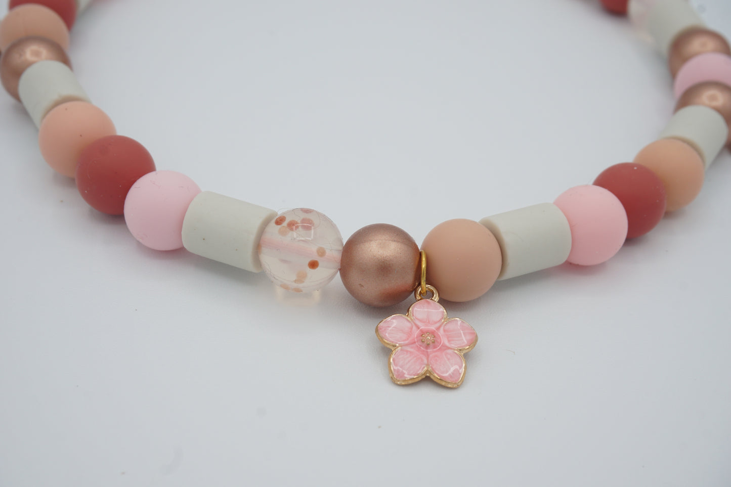 Tekenhalsband Old Rose