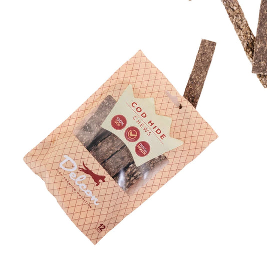 Delcon Cod Hide Chew – Snack van Delcon | Hondenboetiek (afbeelding 1)