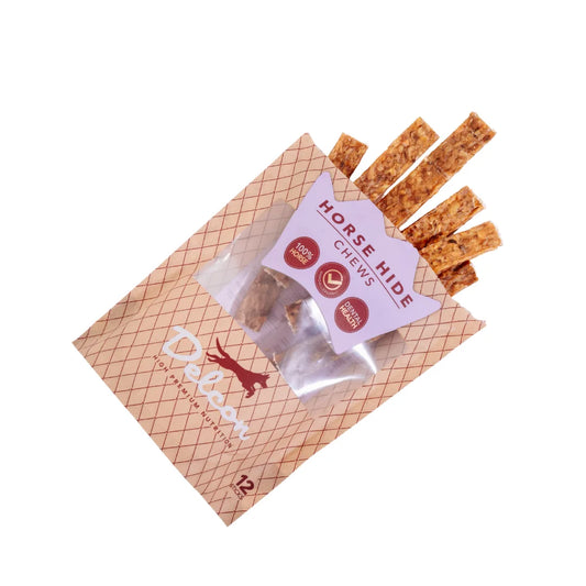 Delcon Horse Hide Chew – Snack van Delcon | Hondenboetiek (afbeelding 1)