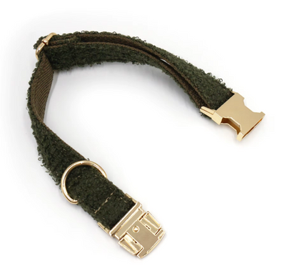 Halsband Teddy Bos Groen