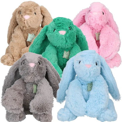 Cozy Dog Bunny knuffel met hartslag detail