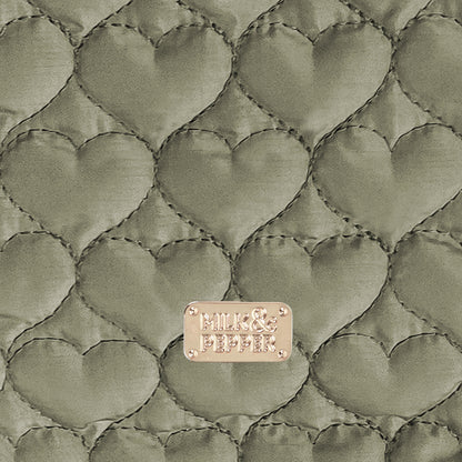 Candice Reversible Khaki/Beige- MilkAndPepper