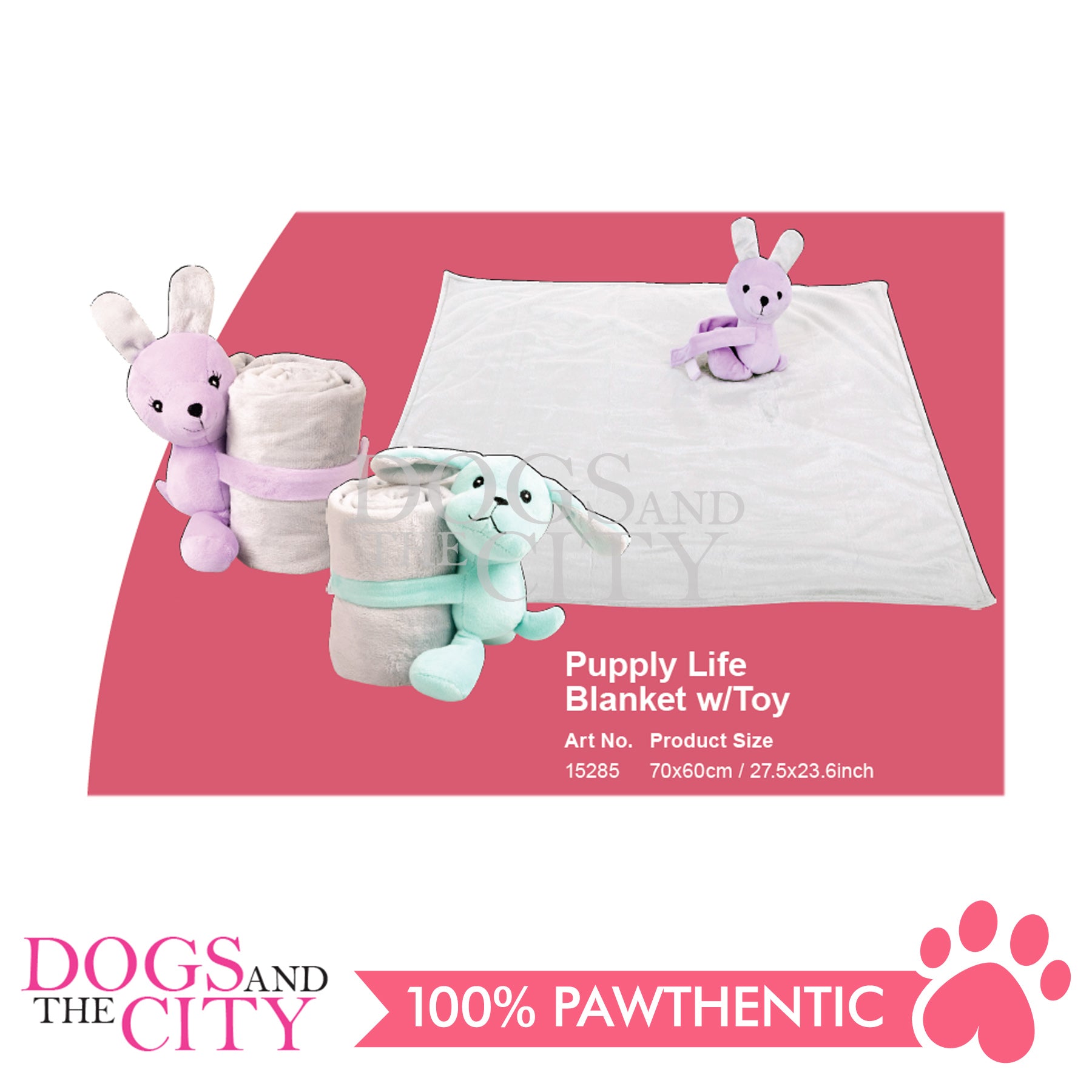 Pawise Pupply Life Blanket Toy speelgoed voor puppy's