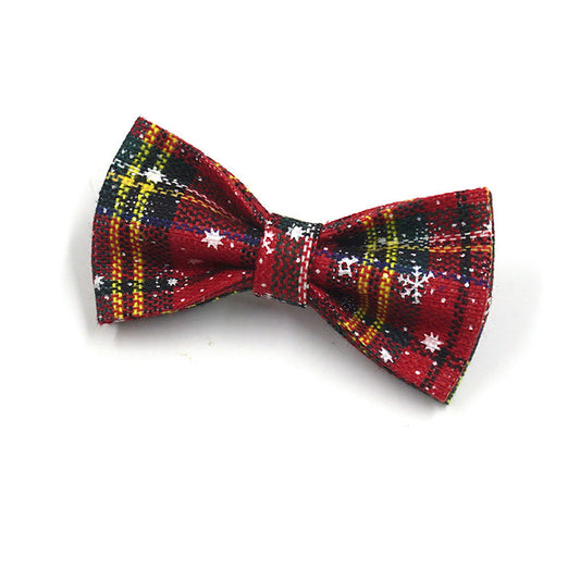 Rood Plaid Kerst Strik