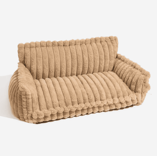 Hondensofa Corduroy Camel