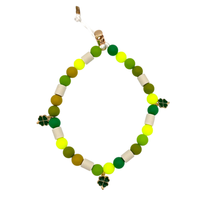 Tekenhalsband Clover (glow in the dark)