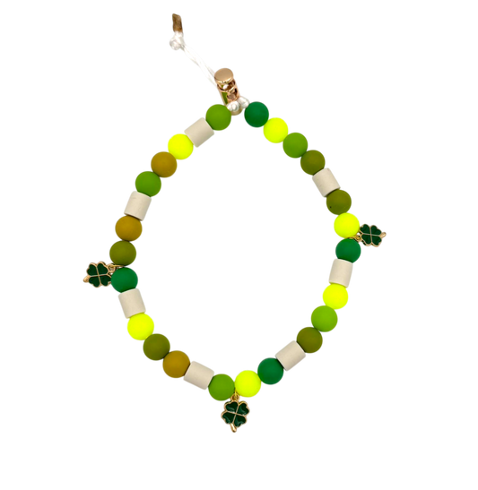Tekenhalsband Clover (glow in the dark)