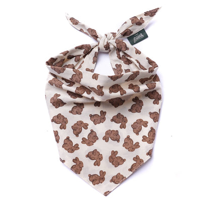 Chocolade Konijn Bandana