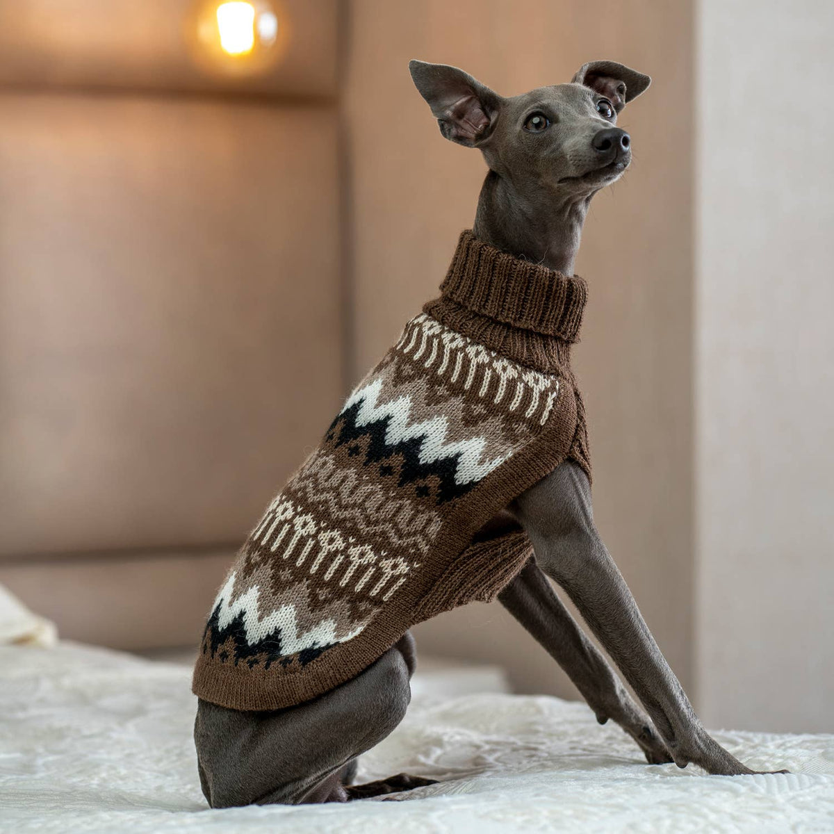 Woolly Peaks alpacawollen trui