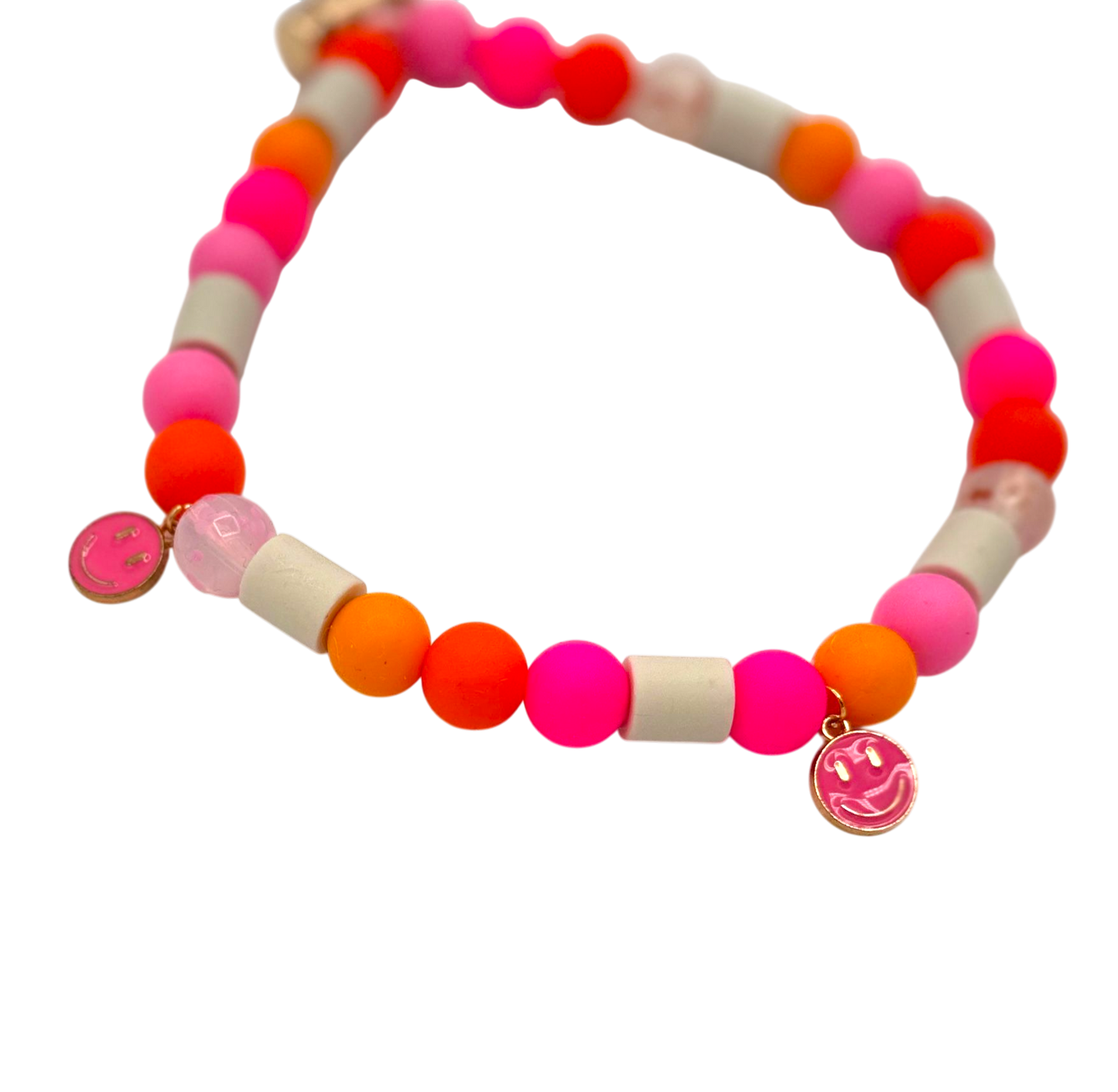 Tekenhalsband Neon Pink