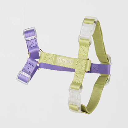 Furlou Harnas Lavendel/Lime