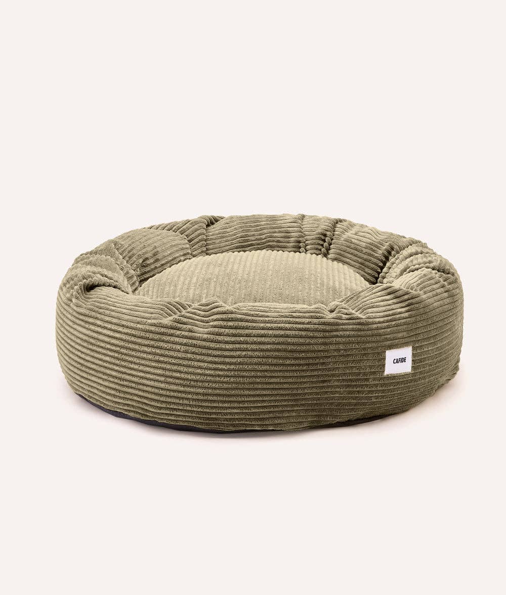 CAFIDE - Groen Fluwelen Hondenbed, Nuba – Hondenmand van CAFIDE | Hondenboetiek (afbeelding 2)