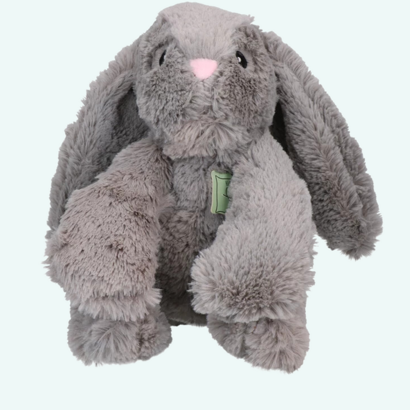 Cozy Dog Bunny knuffel met hartslag - Grijs