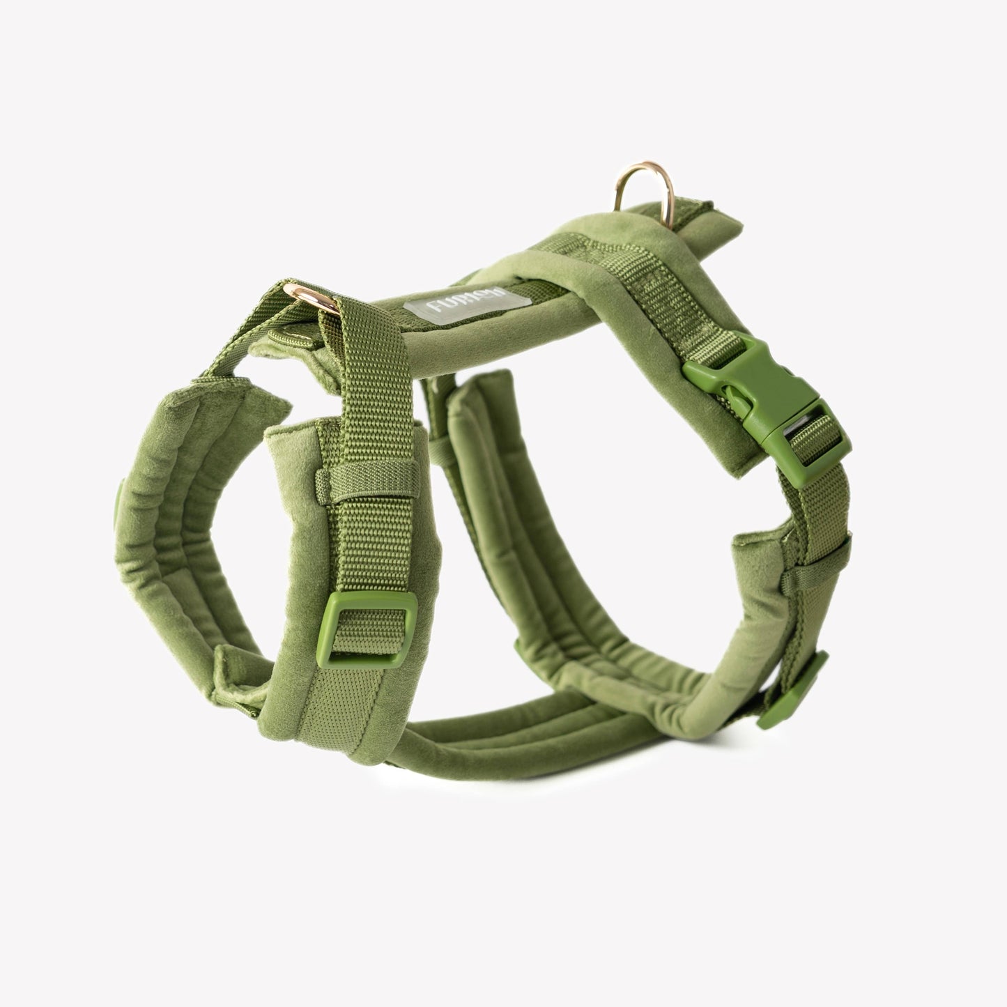 Fluwelen Hondenharnas Groen - Furlou