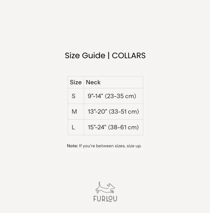 Fluwelen Halsband Geel - Furlou – Halsband van Furlou | Hondenboetiek (afbeelding 2)