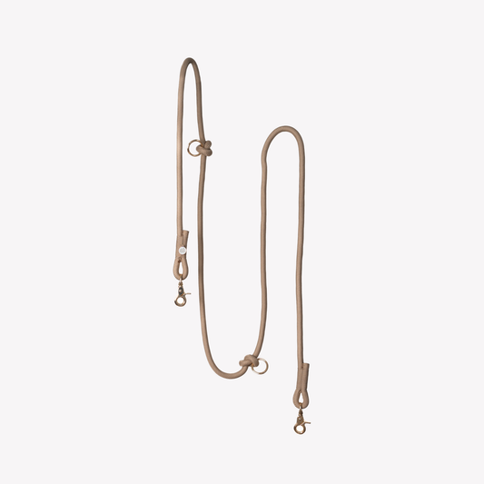 Handsfree Touw Leiband Zand – Leiband van Furlou | Hondenboetiek