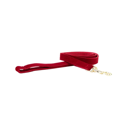 Leiband corduroy rood – Leiband van Kentucky Dogwear | Hondenboetiek