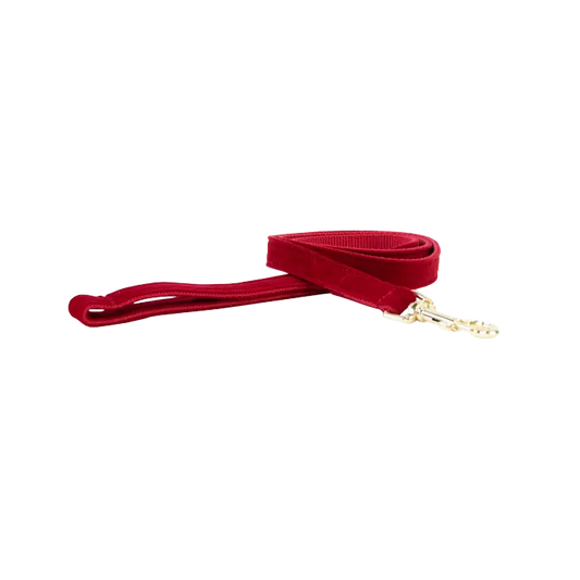 Leiband corduroy rood – Leiband van Kentucky Dogwear | Hondenboetiek
