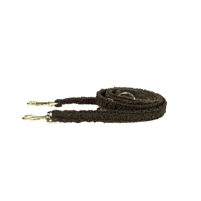 Leiband Teddy - Khaki – Leiband van Kentucky Dogwear | Hondenboetiek (afbeelding 2)