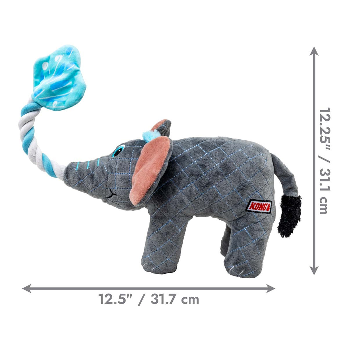 KONG Bendeez Olifant L – Speelgoed van KONG | Hondenboetiek (afbeelding 2)