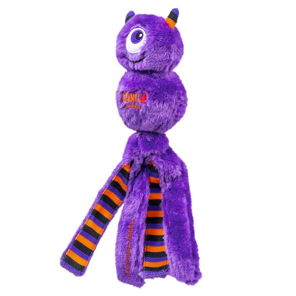 KONG Halloween Wubba Monster Paars L – Speelgoed van KONG | Hondenboetiek (afbeelding 4)