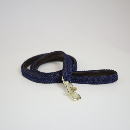 Leiband Gevlochten Nylon - Navy