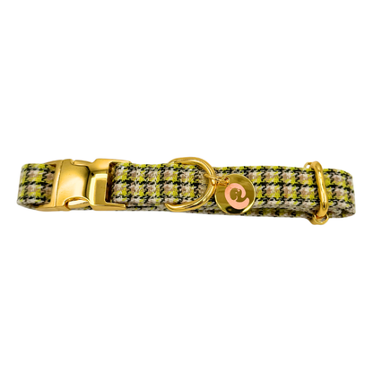 Halsband Carre Green – Halsband van MIEL | Hondenboetiek