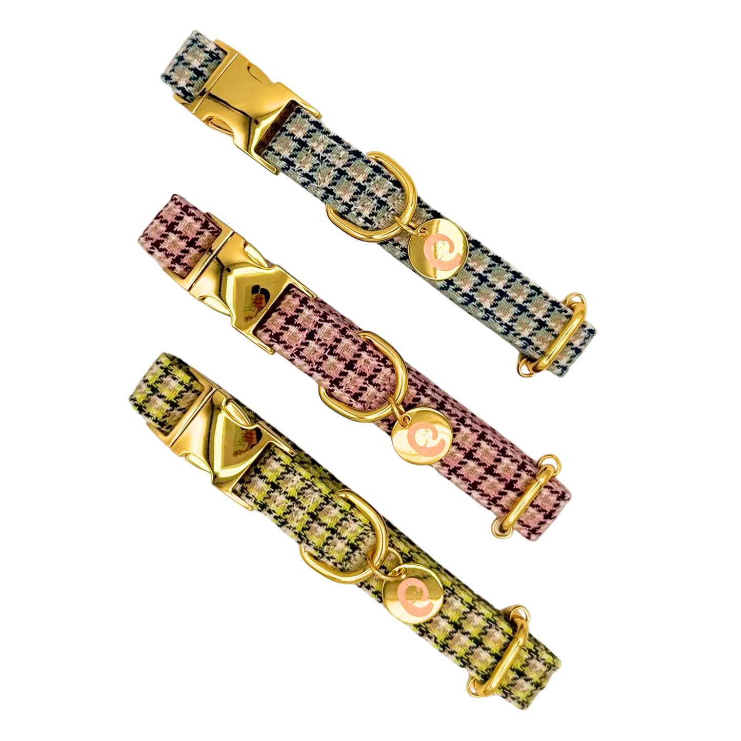 Halsband Carre Green – Halsband van MIEL | Hondenboetiek (afbeelding 6)