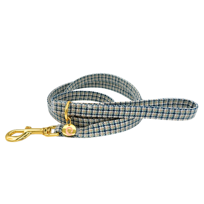 Leiband Carre Blue – Leiband van MIEL | Hondenboetiek