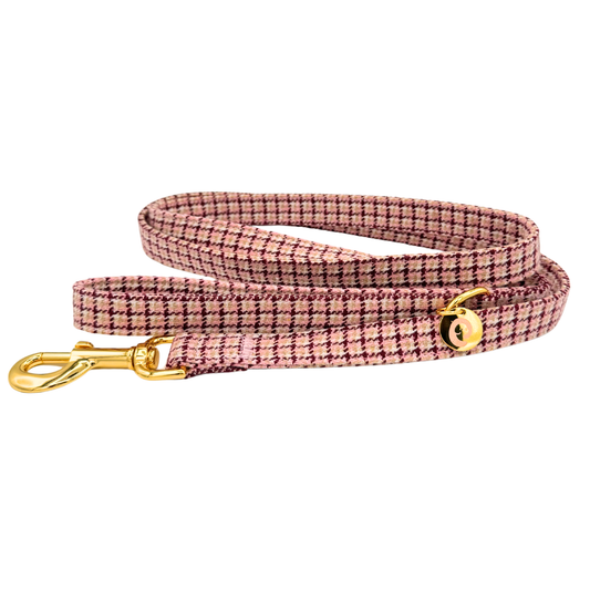 Leiband Carre Pink – Leiband van MIEL | Hondenboetiek