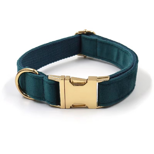 Velvet Halsband Wintertallig – Halsband van MIEL | Hondenboetiek