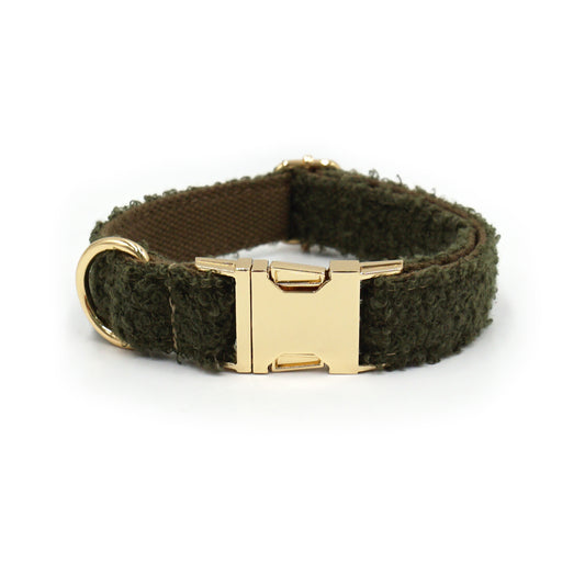 Halsband Teddy Bos Groen