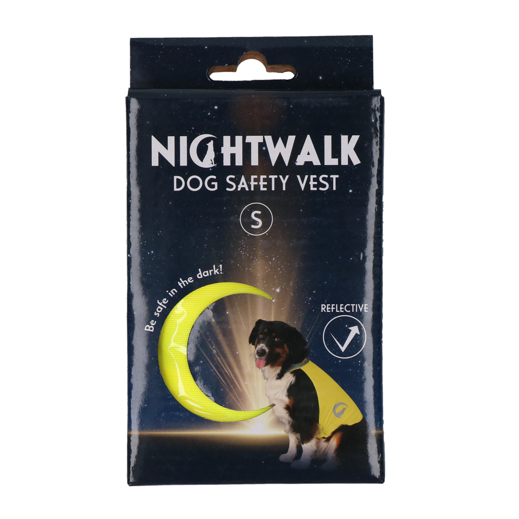 Nightwalk Veiligheidshesje Geel – Kleding van Nightwalk | Hondenboetiek