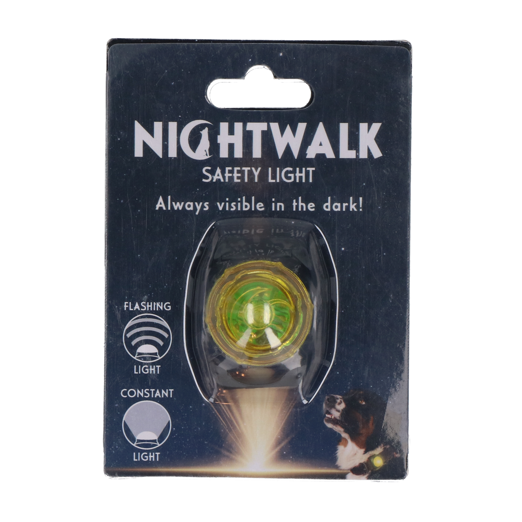 Nightwalk Veiligheidslampje – Accessoire van Nightwalk | Hondenboetiek