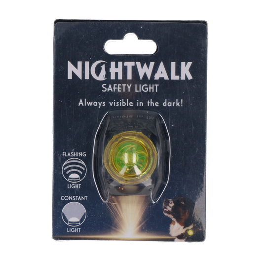 Nightwalk Veiligheidslampje – Accessoire van Nightwalk | Hondenboetiek