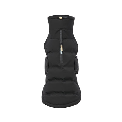 Winterjas Nolia Kort - Palopa in zwart – Kleding van Palopa | Hondenboetiek (afbeelding 11)