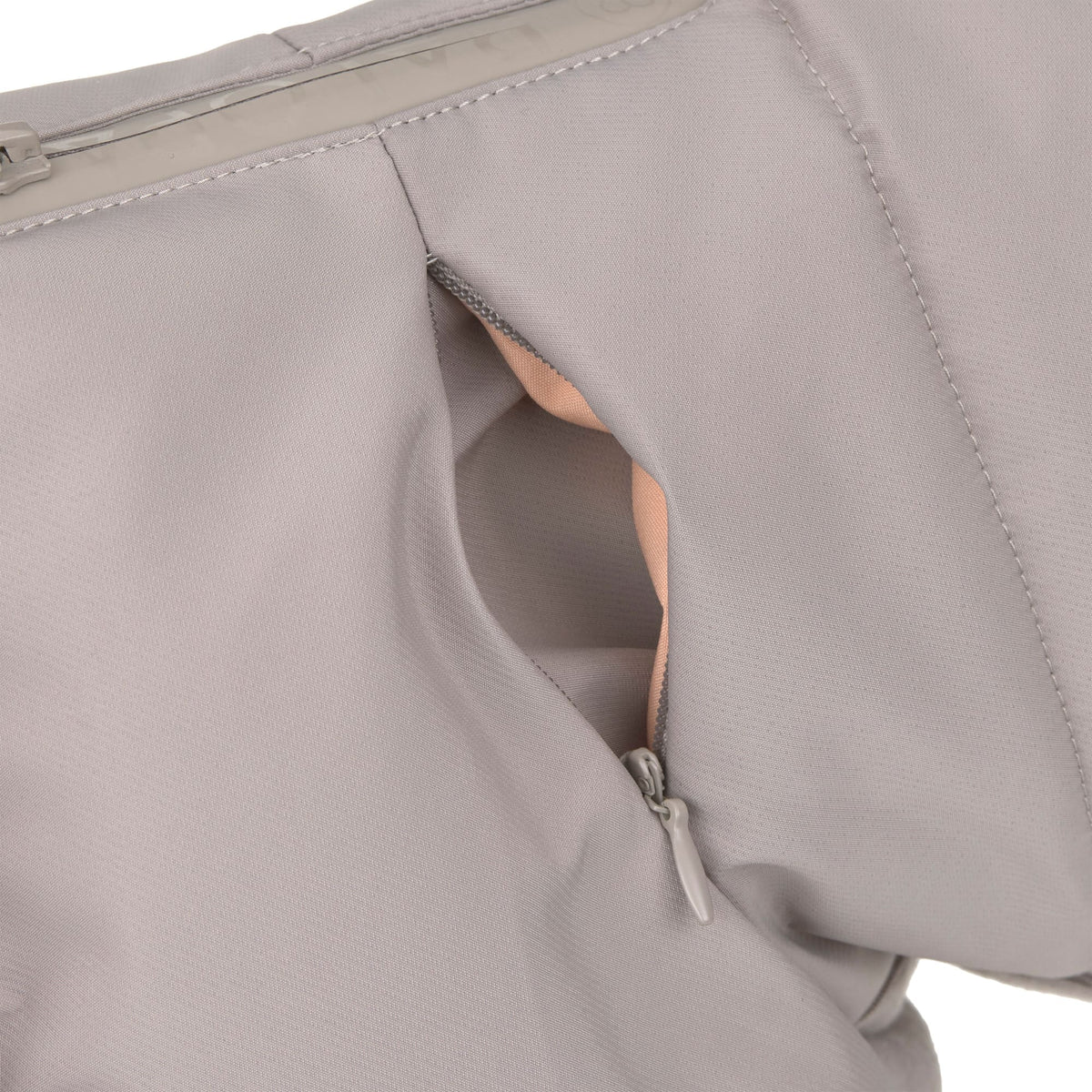 Winterjas Nolia Lang - Palopa in taupe – Kleding van Palopa | Hondenboetiek (afbeelding 7)