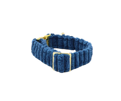Halsband "Couchy“ Blauw – Halsband van Pellina | Hondenboetiek (afbeelding 4)