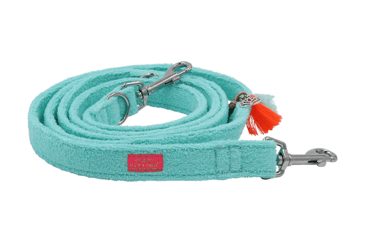 Leiband Frotty Blauw – Leiband van Pellina | Hondenboetiek