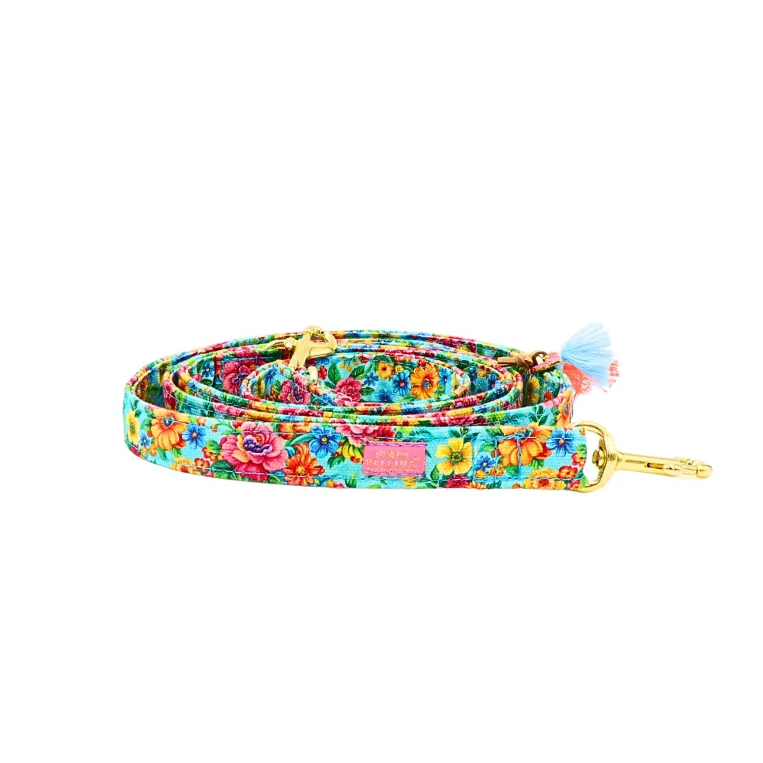 Leiband "Ibiza Flower" – Leiband van Pellina | Hondenboetiek (afbeelding 2)