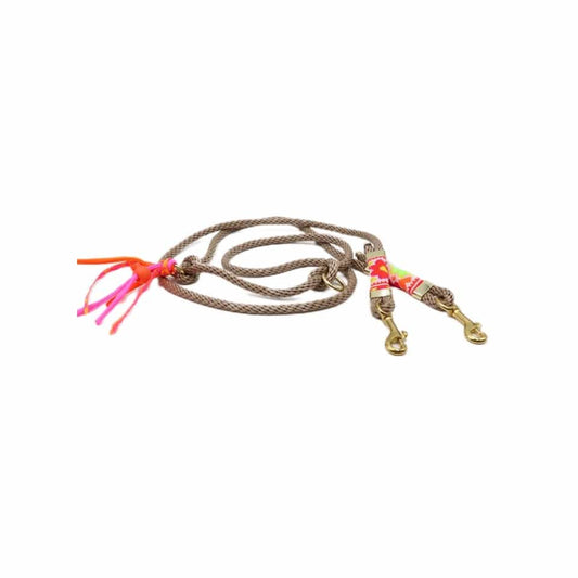 Leiband Ibiza Flower - Pellina – Leiband van Pellina | Hondenboetiek