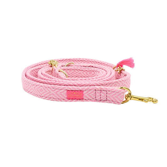 Leiband Relax Pink - Pellina – Leiband van Pellina | Hondenboetiek