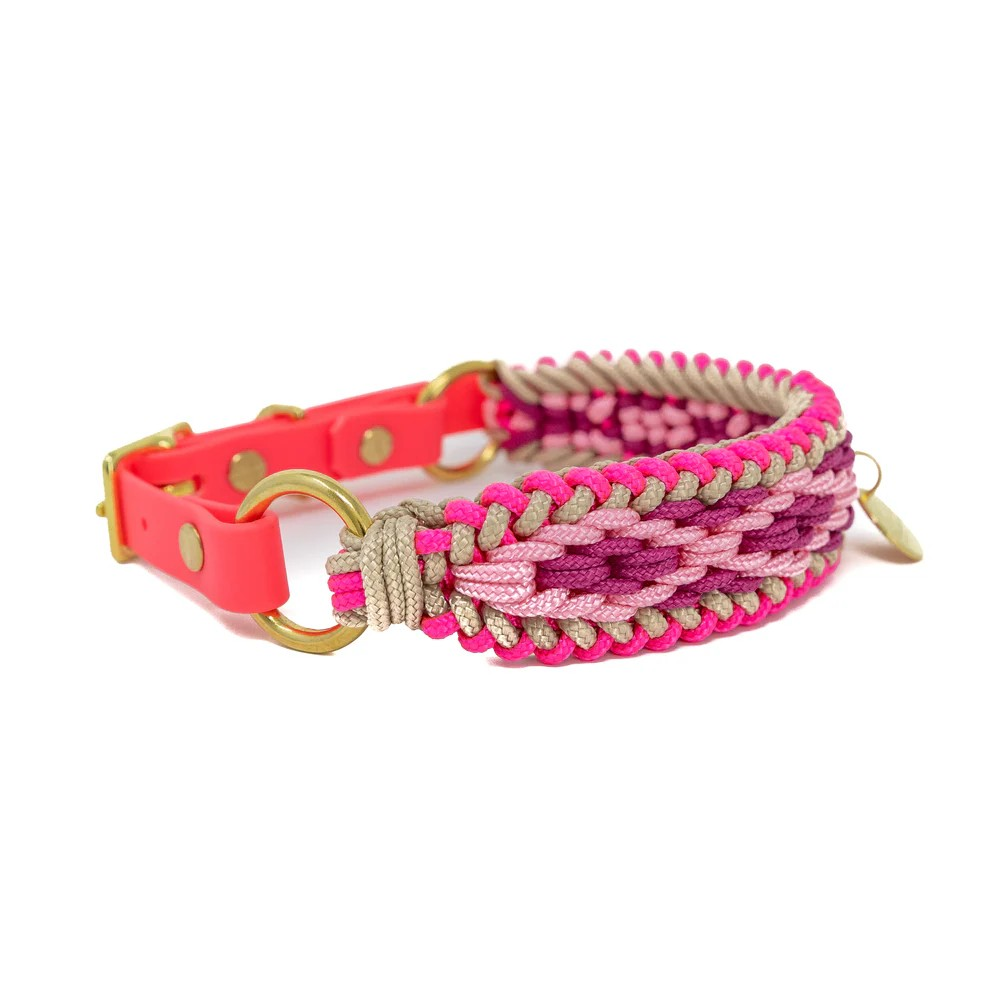 Halsband Paracord Rosi – Halsband van Stilhütte | Hondenboetiek (afbeelding 2)